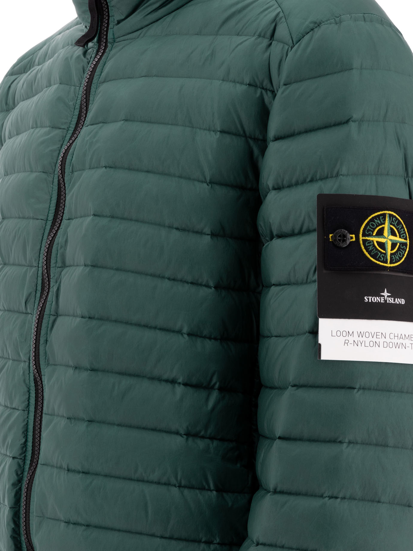 STONE ISLAND Green Packable down jacket